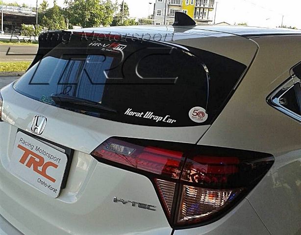 สปอยเลอร์ HR-V 2015 ทรง MUGEN (สีดำ เมทัลลิค) งาน PP นำเข้า